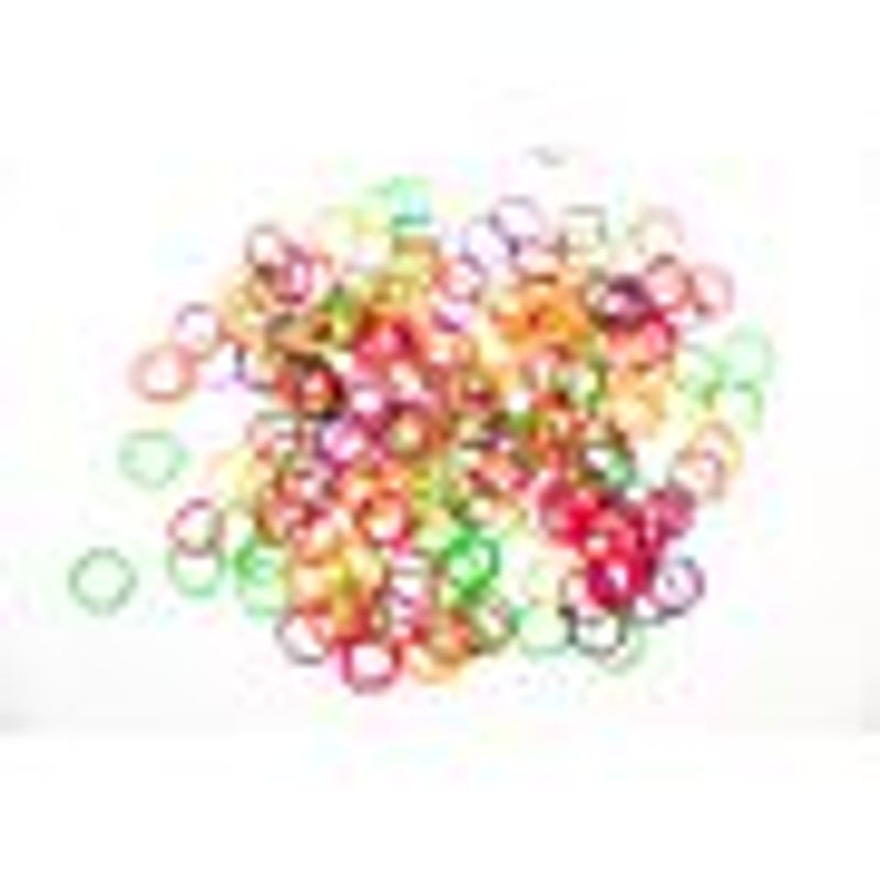 Show Tech Latex Bands Neon Medium-Light - 1000 pcs Top Knot Band