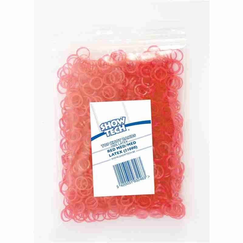Show Tech Latex Bands , flere farger Medium-Medium - 1000 pcs To